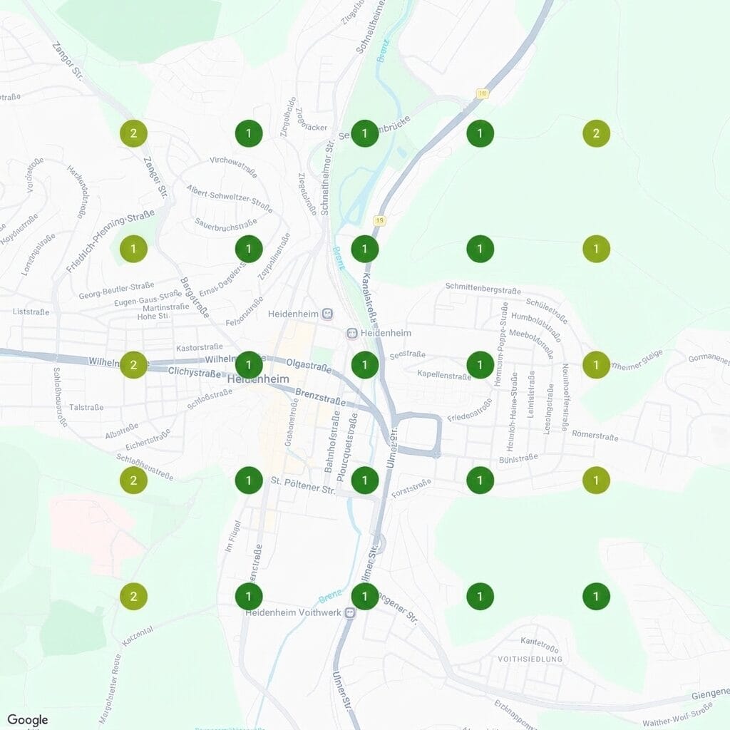 Ranking-Karte nachher: Heilpraktiker Heidenheim
